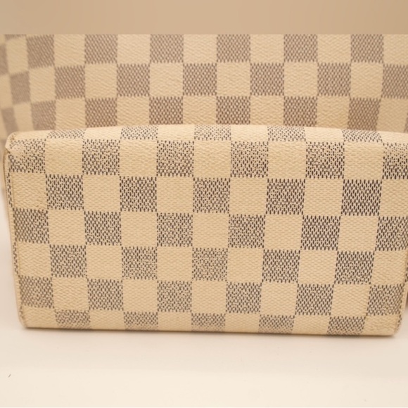 Louis Vuitton Bundle Damier Azur Saleya and Damier Azur Sarah Wallet GUC - Picture 10 of 13